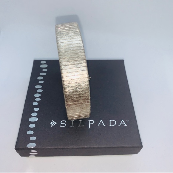 Silpada Sterling Silver Bangle Bracelet - Picture 3 of 8